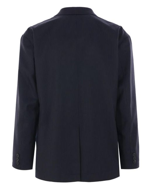 Comme des Garçons Blue Patch Pocket Jacket for men