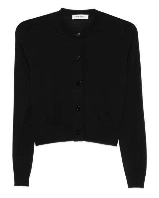 GOES BOTANICAL Black Cardigan mit Knöpfen