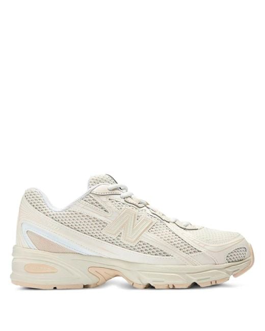 New Balance Sneakers Met Mesh Vlakken in het White