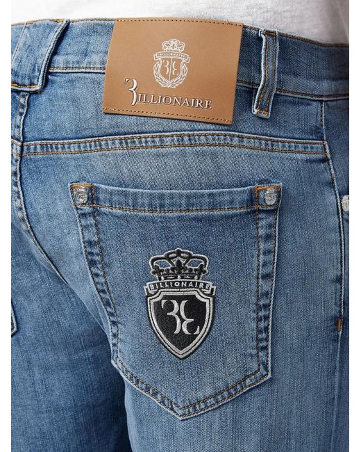 Billionaire Blauwe Jeans in het Blue voor heren