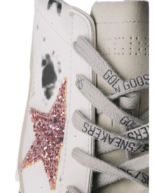 Golden Goose Deluxe Brand Pink Super-star Sabots Sneakers