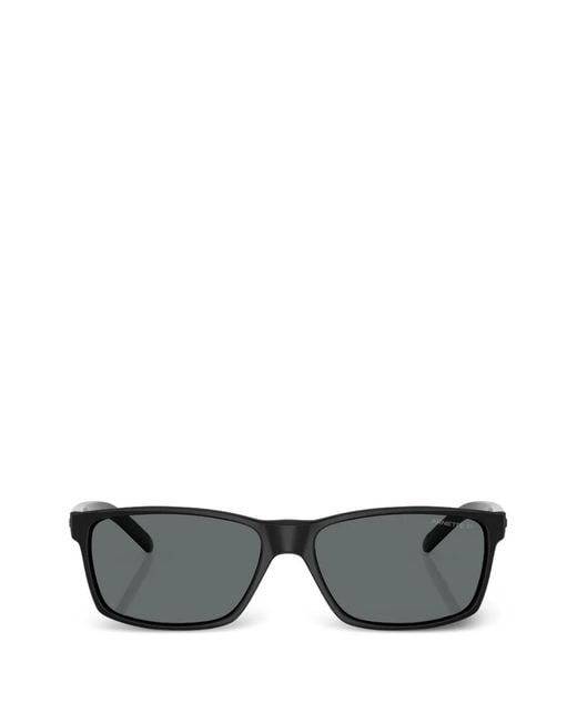 Arnette Black Slickster Rectangle-Frame Sunglasses