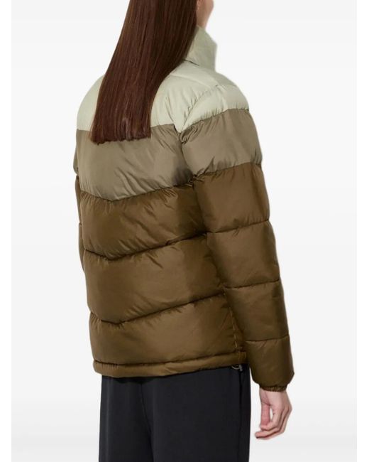 Columbia Green Puffect Three-Tone Puffer Jacket