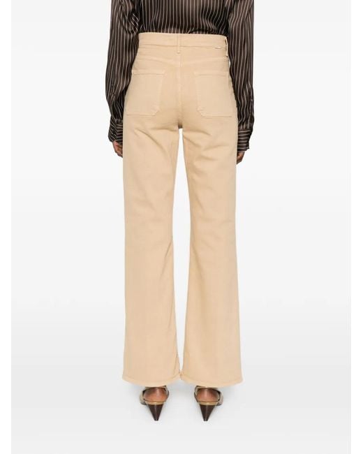 Mother Brown Patch Pocket Bookie Trousers