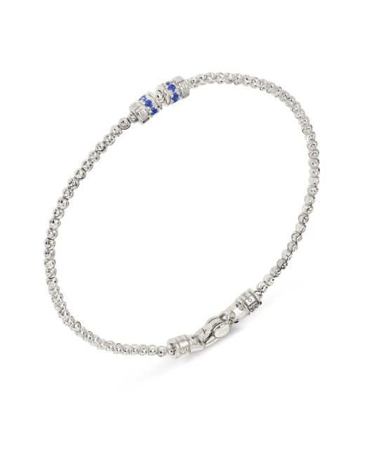 Officina Bernardi White 18Kt Moon Sapphire Bracelet