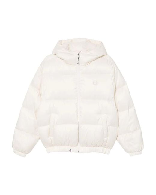 Aape By A Bathing Ape White Logo-Patched Jacket for men