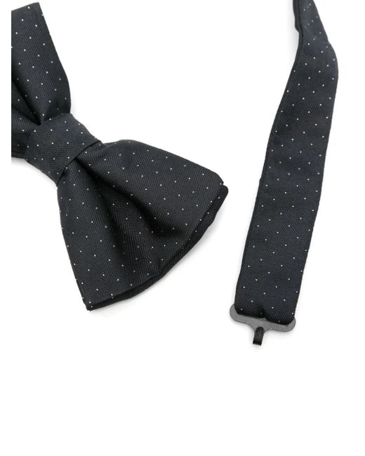 Paul Smith Black Bowtie Micro Dots By for men