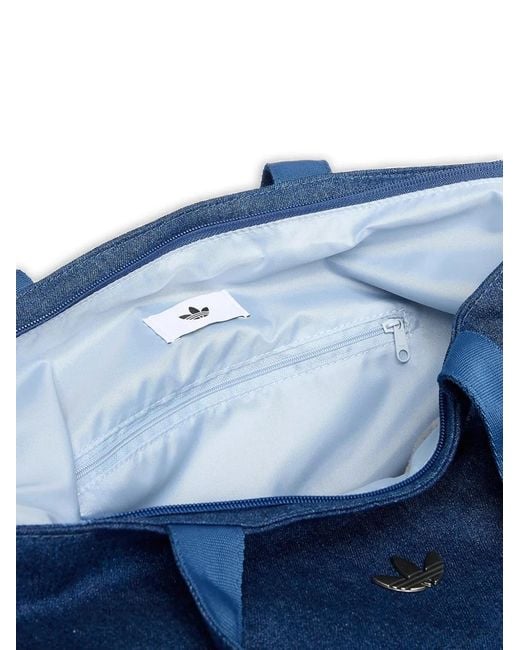 Adidas Blue Sac Porté Épaule En Jean