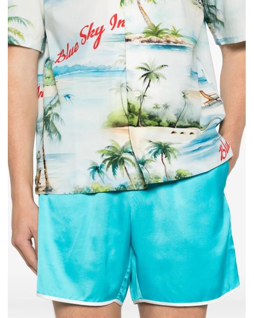 メンズ BLUE SKY INN Waiter ショートパンツ Blue