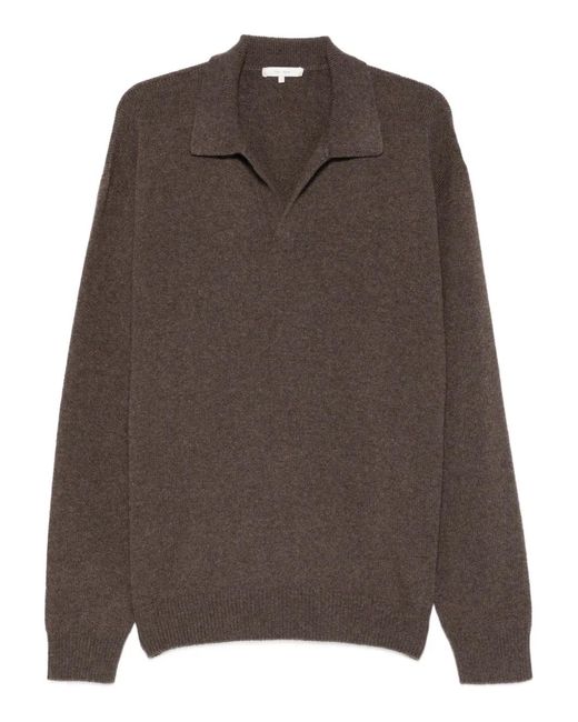 Jersey Leach Con Cuello The Row de hombre de color Brown