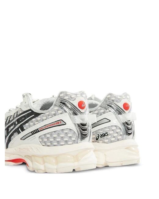 Asics White X Pace Gel-Kayano 12.1 Sneakers
