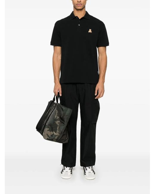 Represent Black Tech Cargo Pants for men