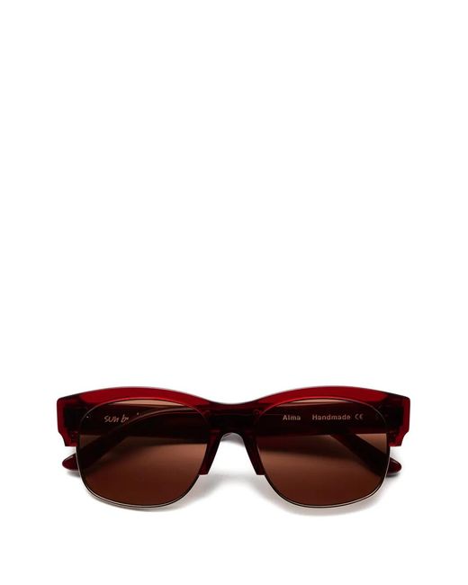 Sun Buddies Red Alma Sunglasses