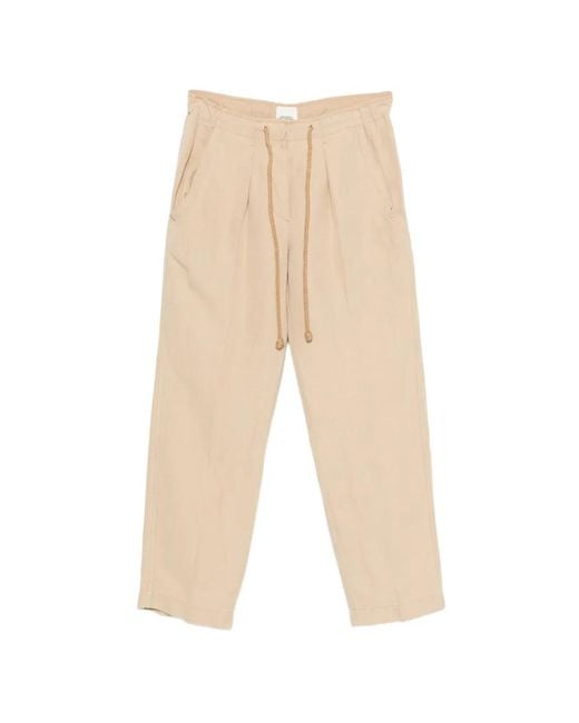 Isabel Marant Natural Sharony Drawstring Trousers