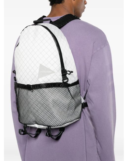 And Wander Gray Ecopak Backpack