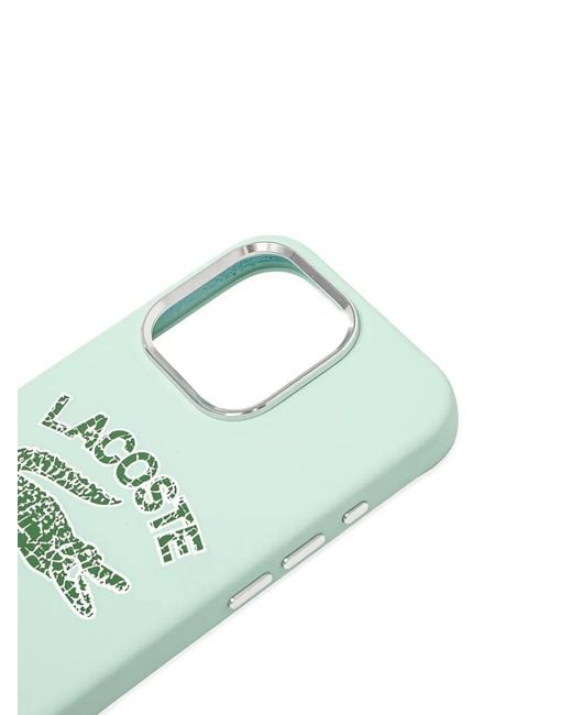 Lacoste Green Logo Graphic Phone Case