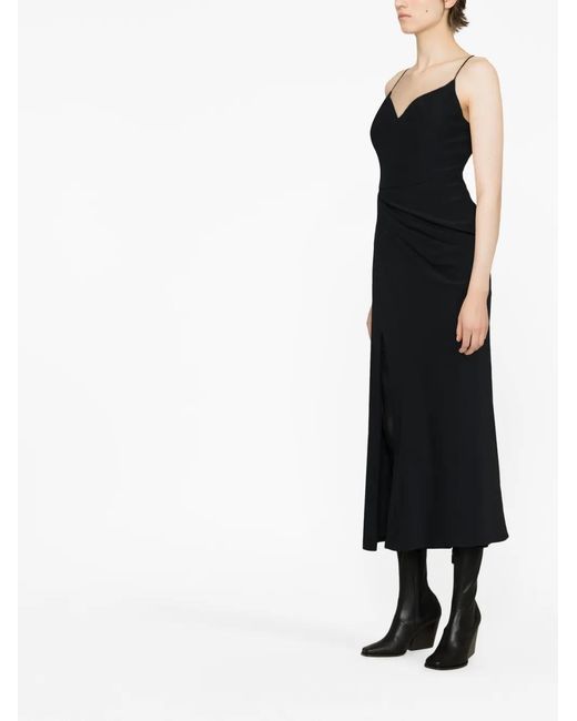McQueen Black Midi Dress