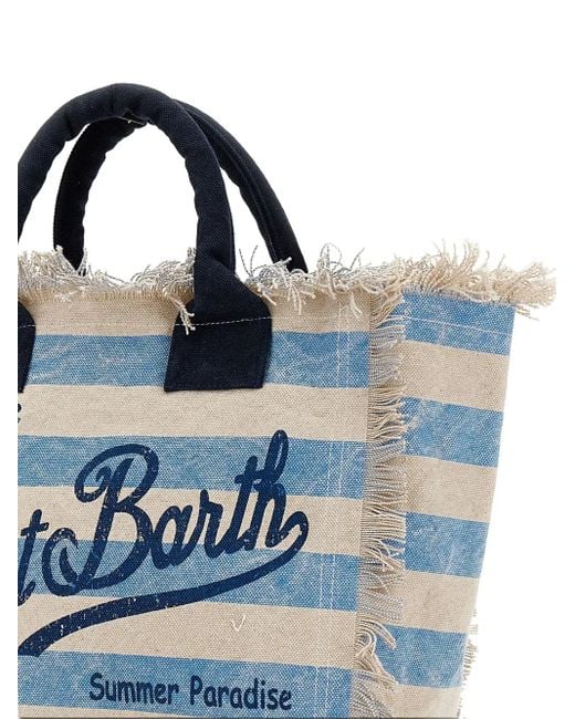 Mc2 Saint Barth Blue Vanity Tote Bag
