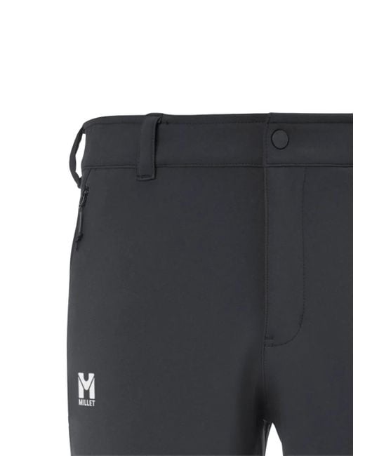 Pascal Millet Blue Logo-Print Performance Pants