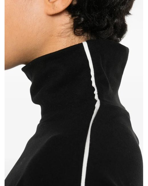 Varley Black High-Neck Sweatshirt