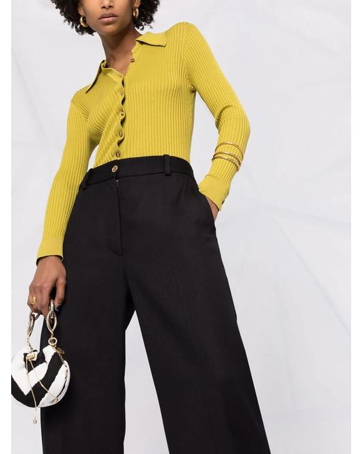Patou Black Iconic Tailored Trousers