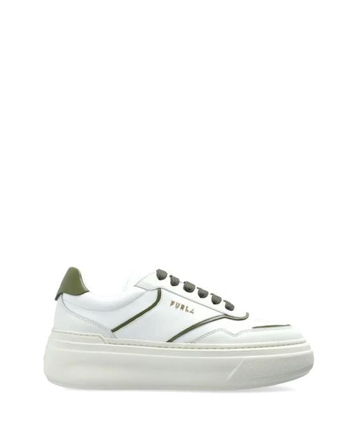 Furla White "Nuage" Sports Shoes