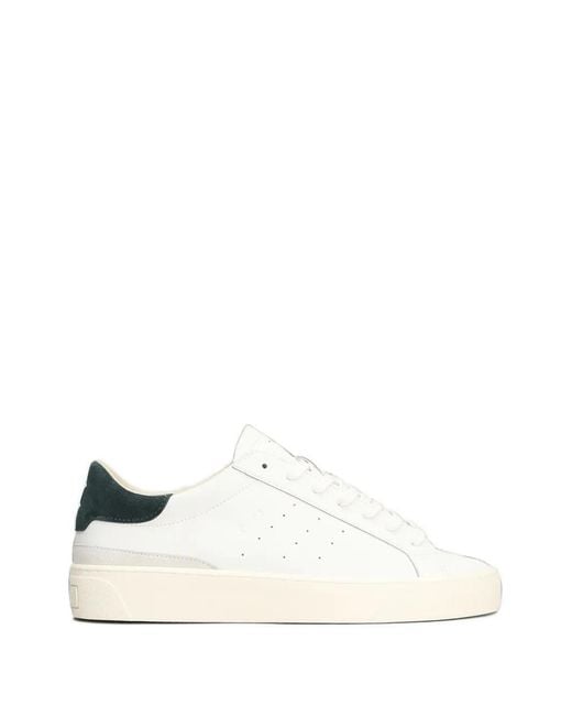 Date White Sonica Perforated Panelled Sneakers for men