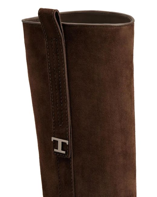 Tod's Brown Gomma 20L Boots