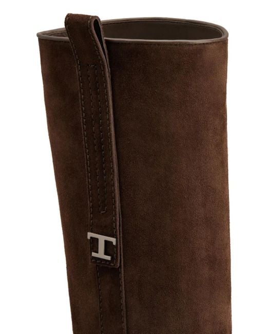 ブーツその他 Gomma 20l Boots - Tod's - Leather - Brown Tod's Gomma 20l Boots In Brown | ModeSens
