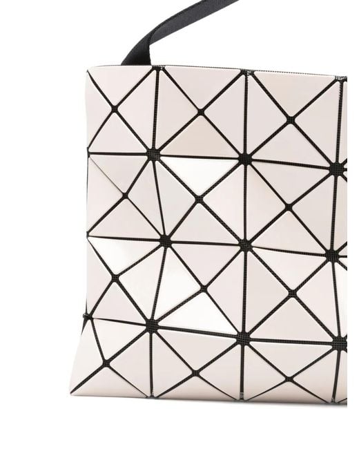 Issey Miyake White "Lucent" Shoulder Bag