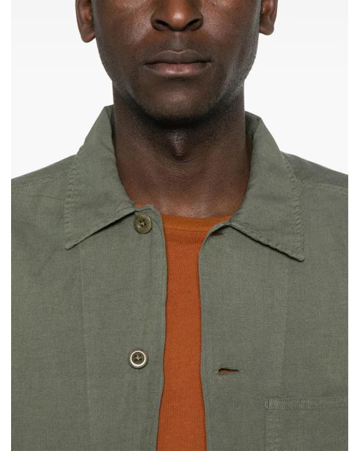 Polo Ralph Lauren Green Shirt With Patch Pockets for men