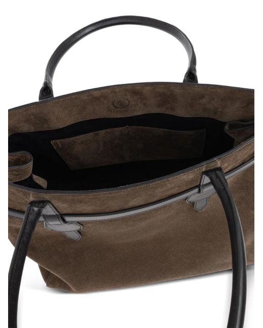 DSquared² Twin Schultertasche mit Lederbesatz in Brown für Herren