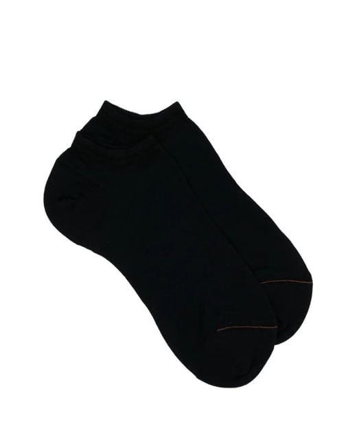Zegna Black Chaussettes Freshness for men