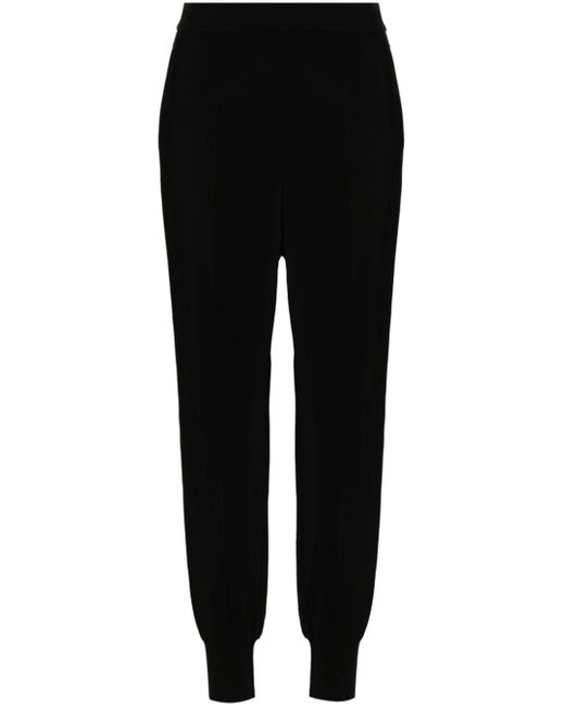 Stella McCartney Black Jogginghose mit elastischem Bund