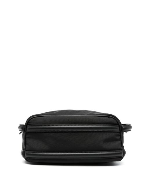 Alexander McQueen Black Leather Beauty-Case for men