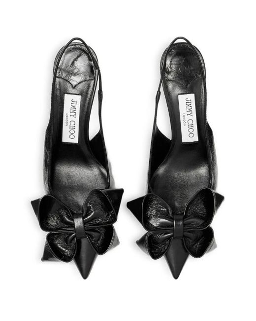 Jimmy Choo Black 70Mm Staz Pumps