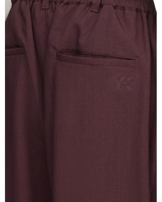 メンズ Y-3 Sport Uniform トラックパンツ Purple