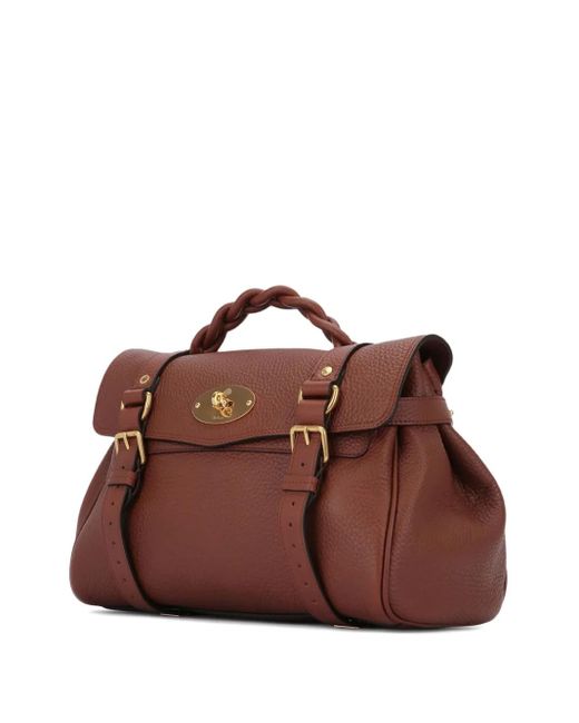 Mulberry Brown Alexa Tote Bag