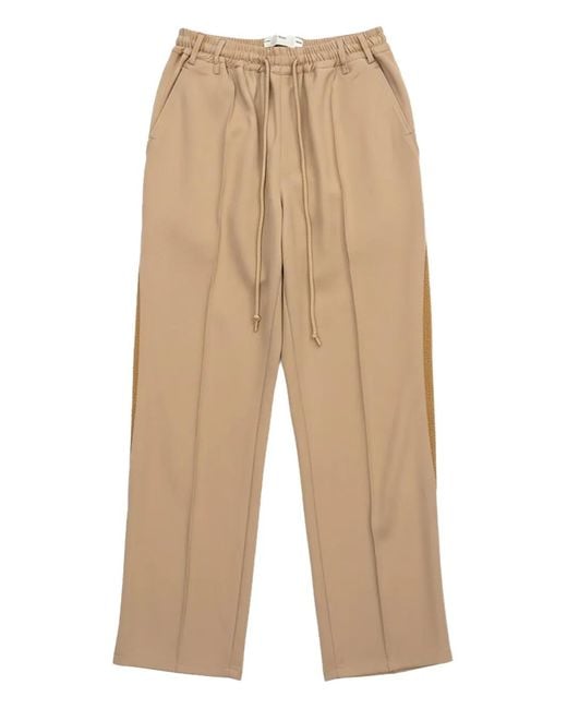 Song For The Mute Natural Teardrop Rear Welt Pocket Track Pants for men