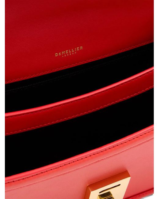 DeMellier London Red The Paris Leather Cross Body Bag