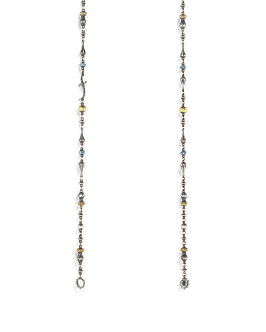 Sevan Bıçakçı White Dagger-Charm Diamond Necklace