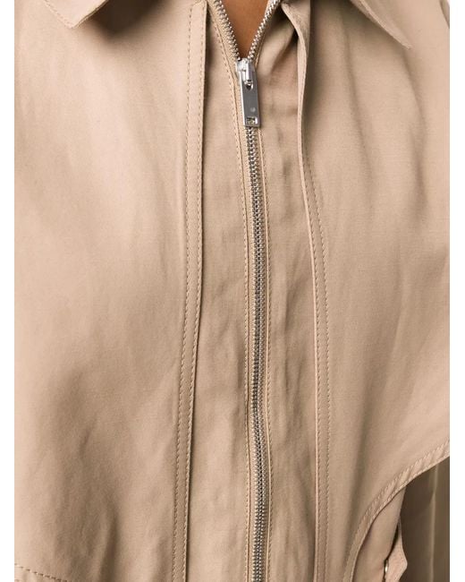 Stella McCartney Natural Buckle-Embellished Cargo Jumpsuit