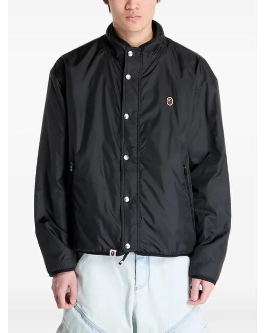 A Bathing Ape Green Abc Camo Boa Reversible Jacket for men