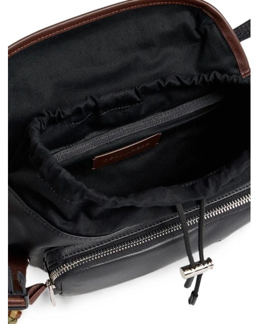 DSquared² Black Sac Banane Upside Down for men