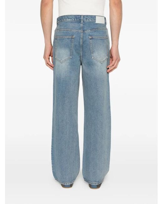DUNST Blue Cotton Jeans for men