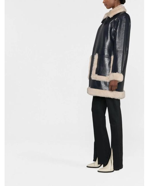 Stand Studio Black Oversized 'rinna' Coat