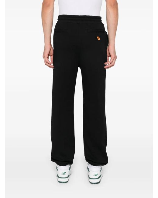 Iceberg Black Jersey Track Pants for men
