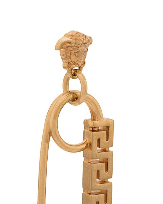 versace safety pin earring