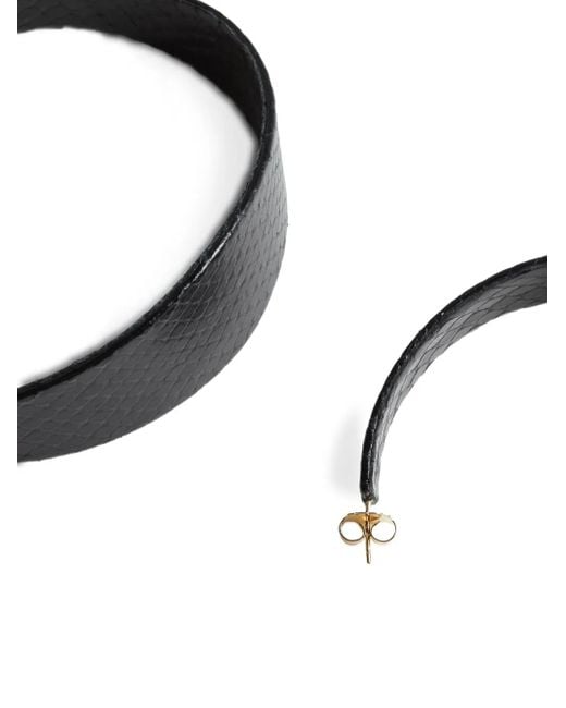 DSquared² Black Glamour Earrings