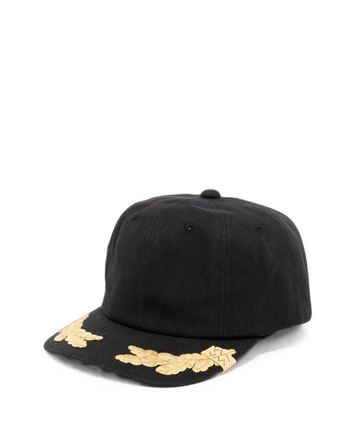 Visvim Black Excelsior Baseball Cap for men
